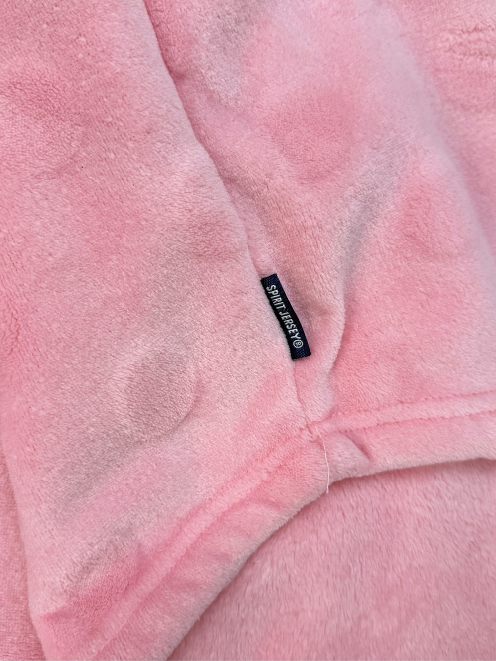 Disney Parks Disneyland Resort Spirit Jersey Fuzzy Plush Velour Pink Small Dot - Picture 6 of 6